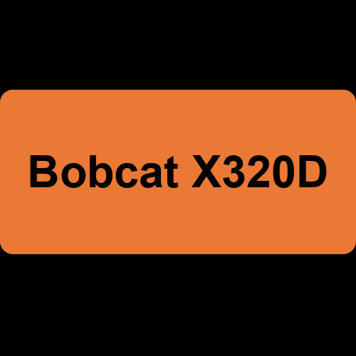 Bobcat X320D